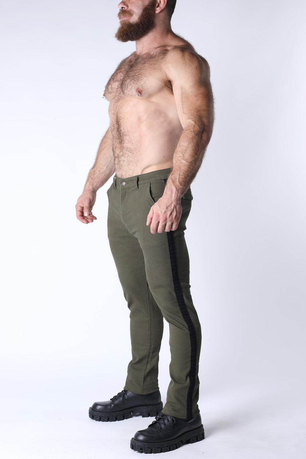 CELLBLOCK 13 Brigade Twill Saddle Zipper Pant- Army Green
