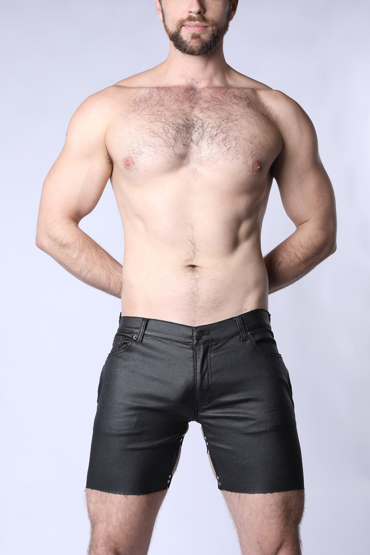 CELLBLOCK 13 Bruin Coated Jock Short V2 - Black