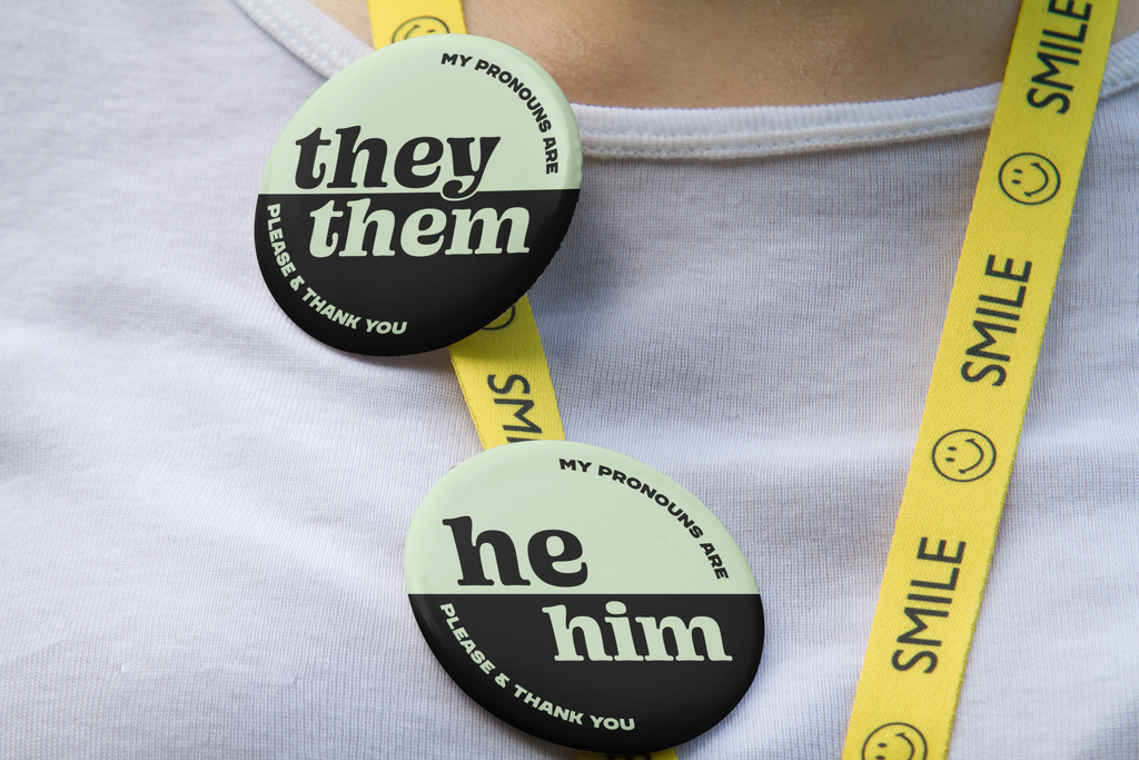 He They Pronoun Pin