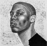 Carmine Santaniello, Charcoal Portraits #3, 2023