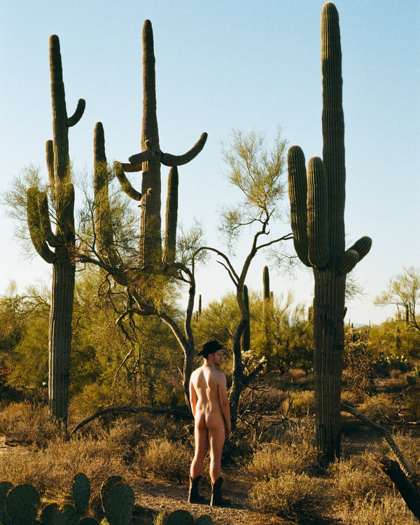 Michael Saling, Man in the desert #6, 2025