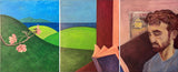 Khen Brezel, Waiting Room (Triptych), 2025