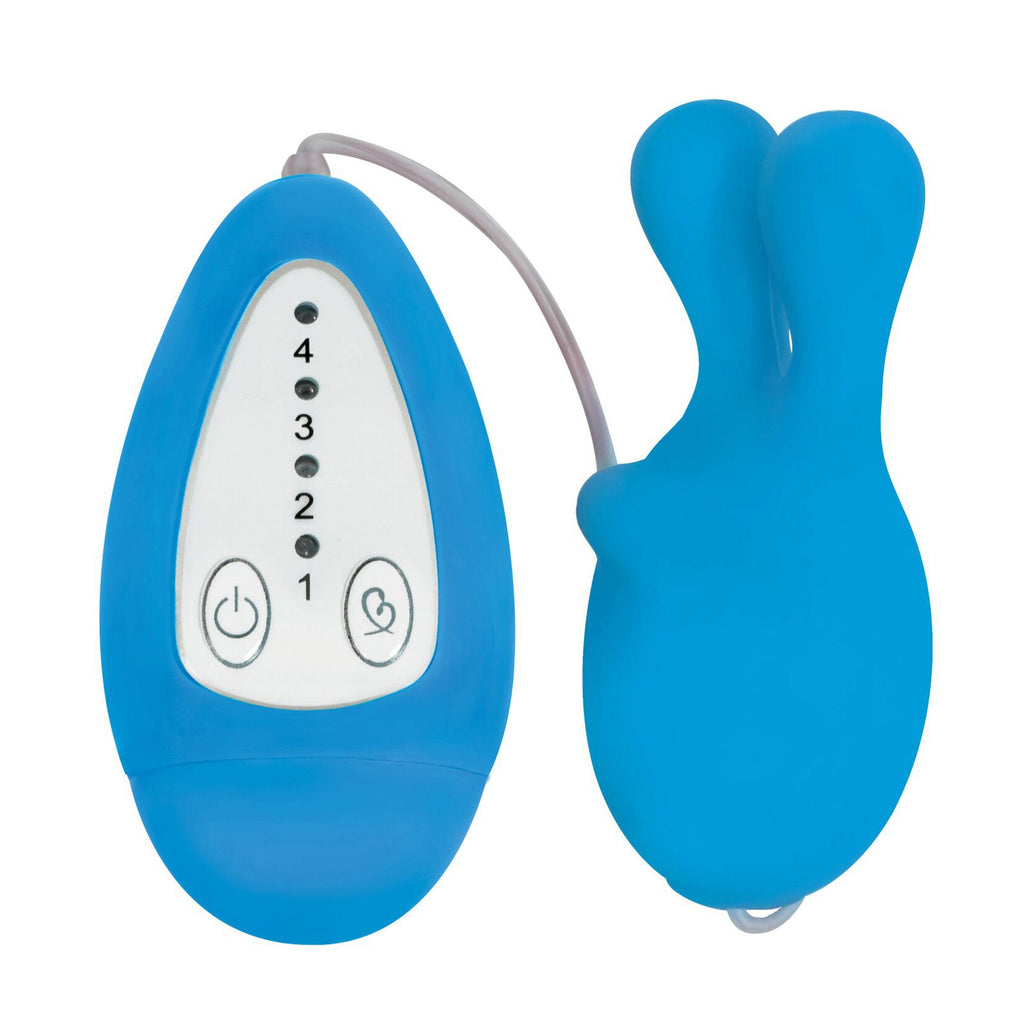 Bounce Silicone Bunny Bullet Vibe - Blue