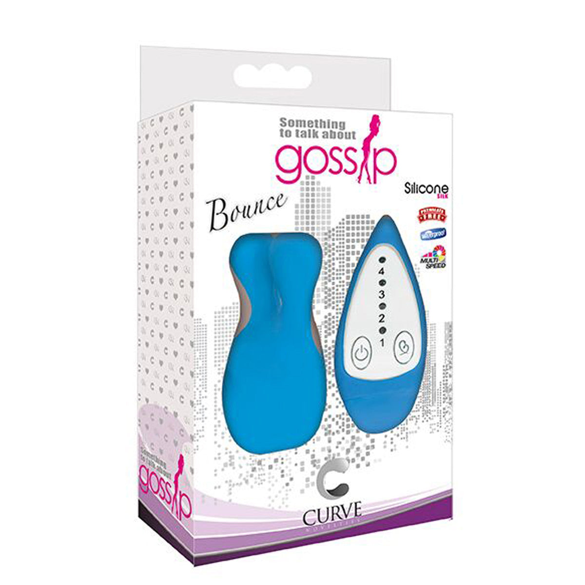 Bounce Silicone Bunny Bullet Vibe - Blue