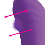 5X G-Charm Moving G-spot Bead Mini Vibe - Violet