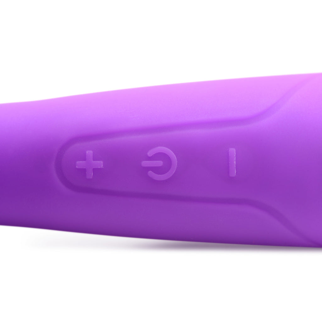 Zippy Silicone Rabbit Vibrator - Purple