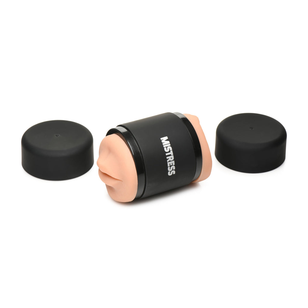 Double Shot Ass & Mouth Stroker - Medium