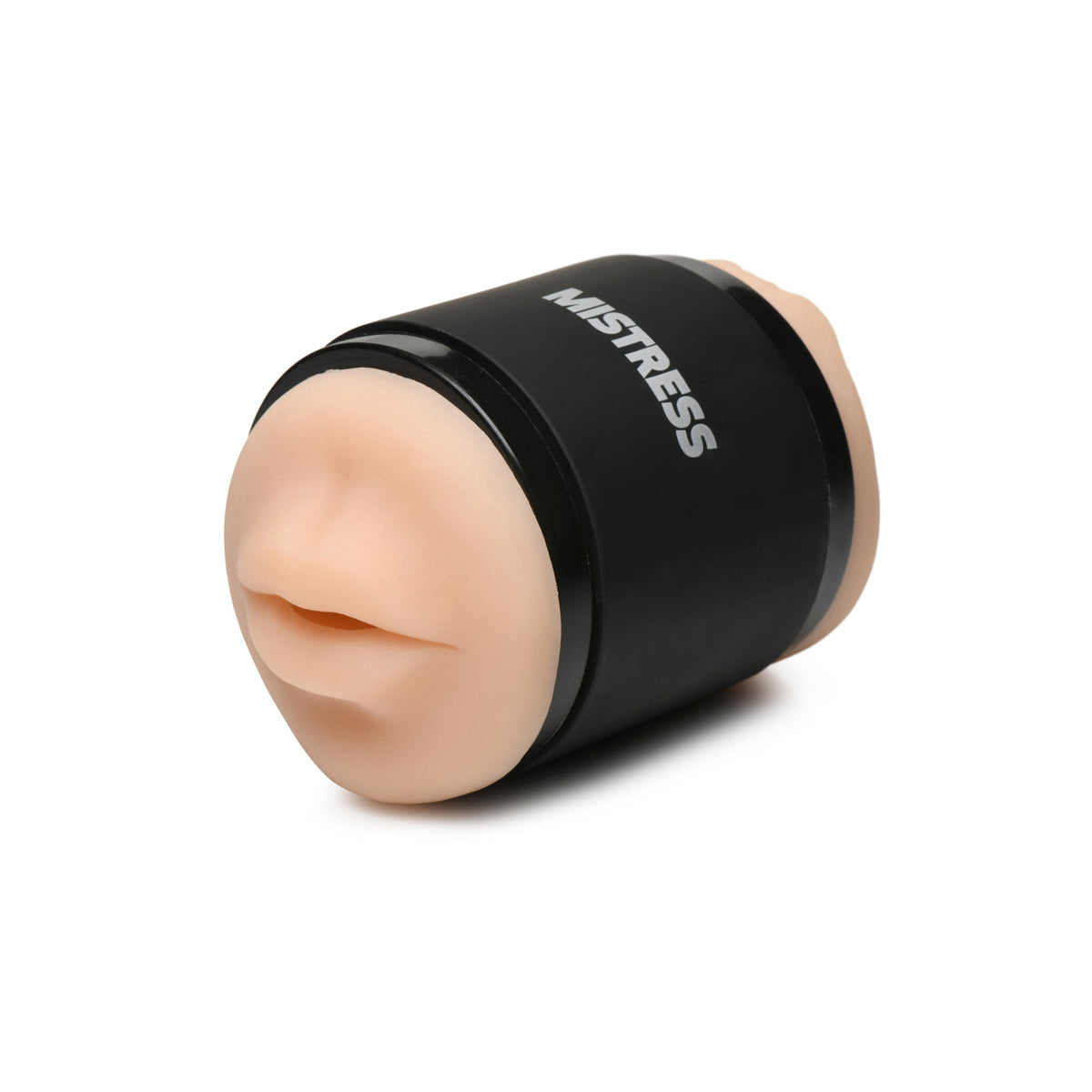 Mistress Double Shot Mouth & Pussy Stroker - Light