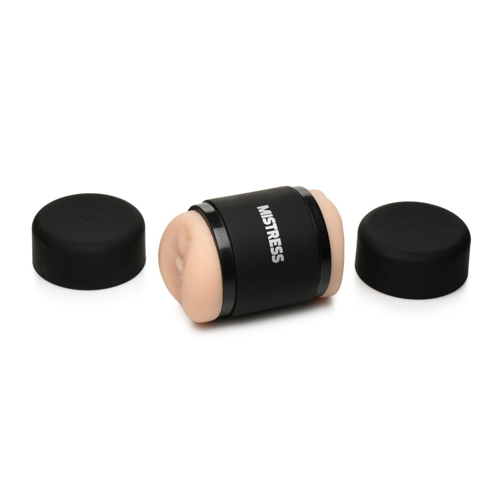 Mistress Double Shot Pussy & Ass Stroker - Light