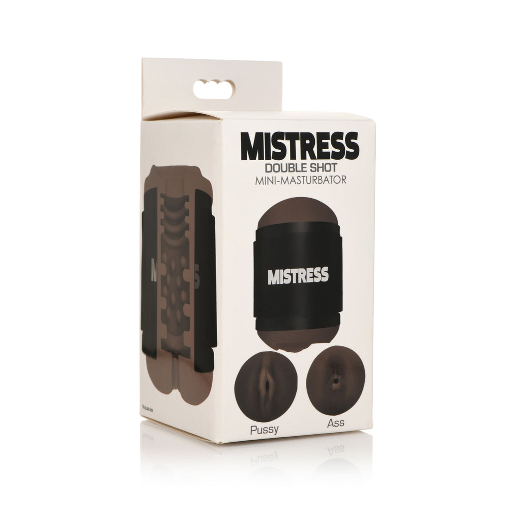 Mistress Double Shot Pussy & Ass Stroker - Dark