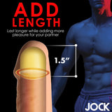 JOCK Extra Long Penis Extension Sleeve - Light