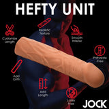 JOCK Extra Long Penis Extension Sleeve - Medium
