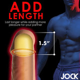 JOCK Extra Long Penis Extension Sleeve - Medium
