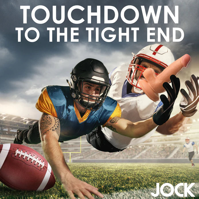 JOCK Football Frank 6.75" Dildo W/ Balls Light