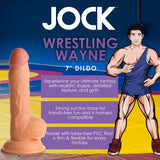 Wrestling Wayne 7 inch Dildo