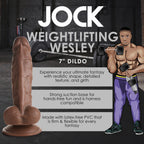 Weightlifting Wesley 7 Inch Dildo