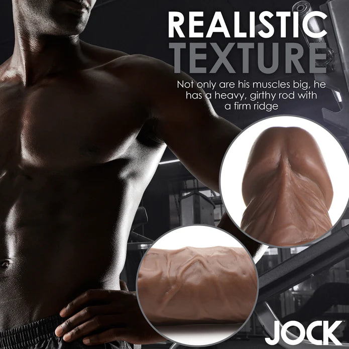 JOCK Weightlifting Wesley 7" Dildo W/ Balls Medium