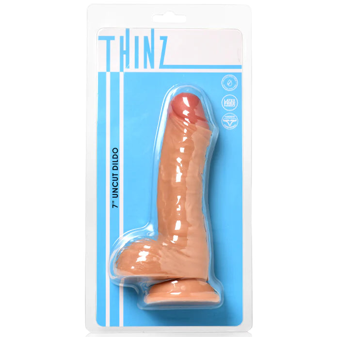 Thinz 7" Dildo with Foreskin