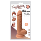 Easy Riders Dual Density Silicone Dildo - 7 Inch