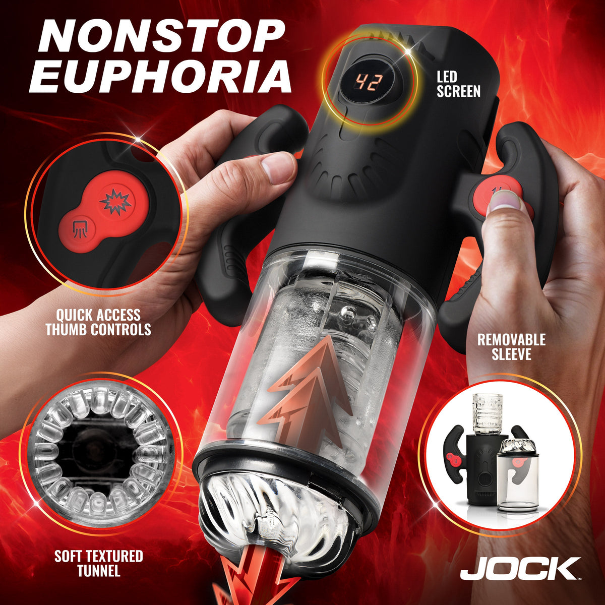 Advanced Turbo Max Spinning, Thrusting, & Sucking Masturbator