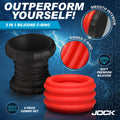 Enhancers 2-in-1 Silicone Cock Ring