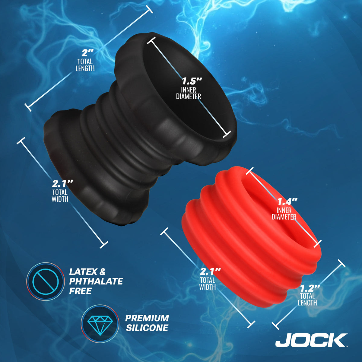 Enhancers 2-in-1 Silicone Cock Ring