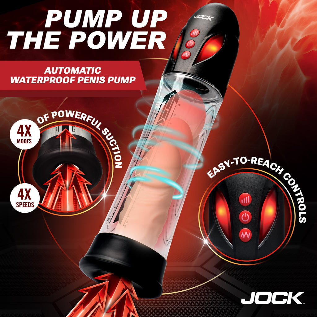 Power Up Automatic Waterproof Penis Pump