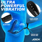 Jock P-Pulse Pulsing Silicone Prostate Vibrator with Remote Control