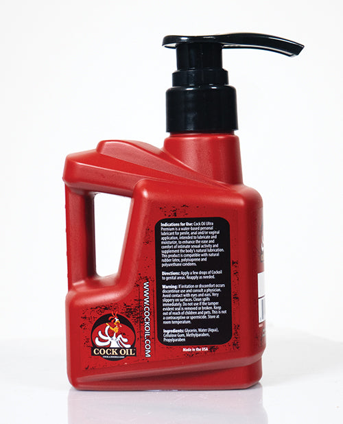 Cock Oil Water Based Lubricant - 10 oz