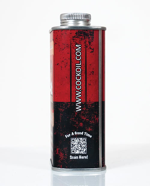 Cock Oil Water Based Lubricant - Metal Can 9 oz