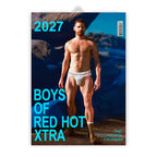 Boys of Red Hot Xtra 2027 Calendar cover