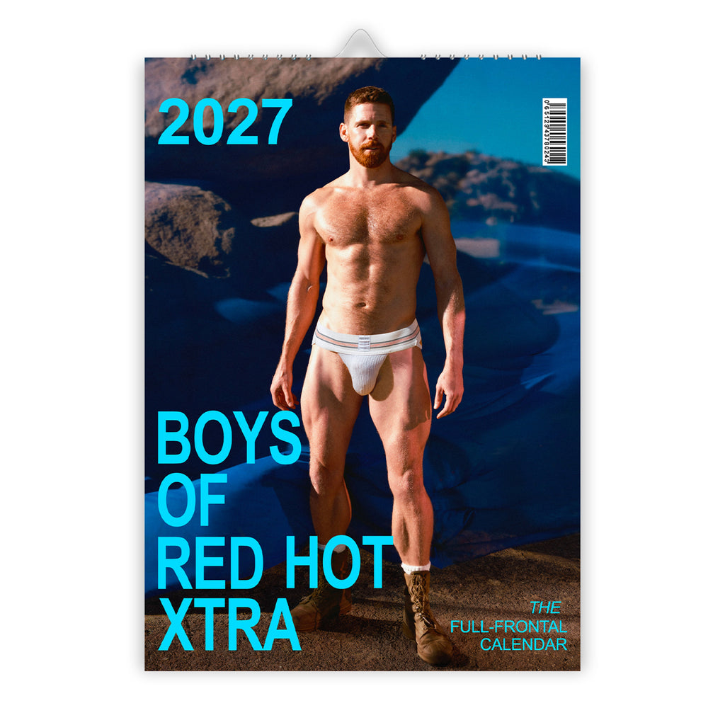 Boys of Red Hot Xtra 2027 Calendar cover
