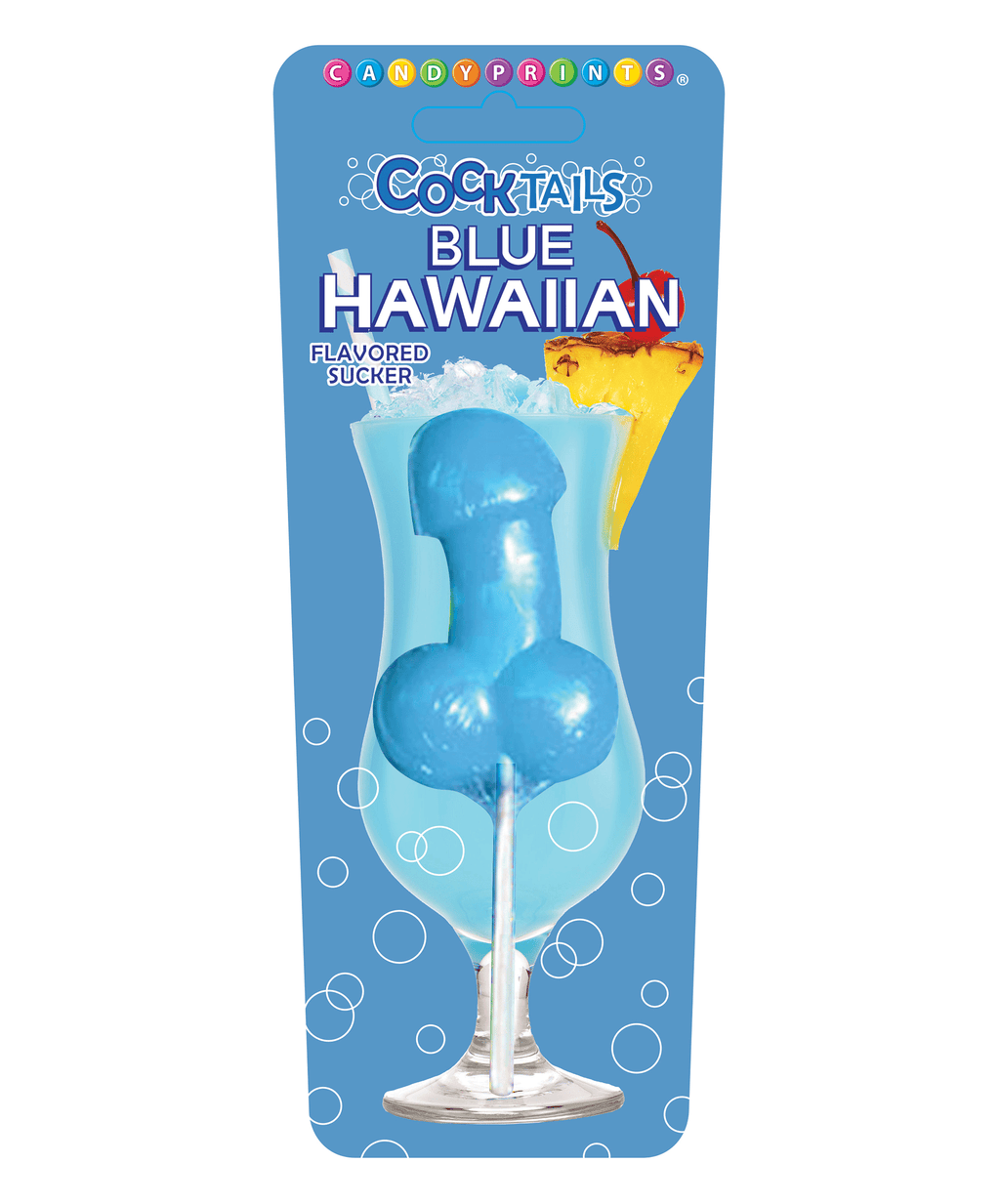 Cocktail Suckers- Blue Hawaiian