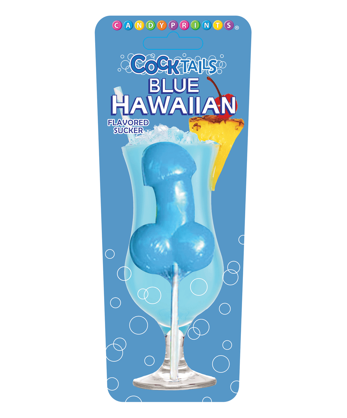 Cocktail Suckers- Blue Hawaiian