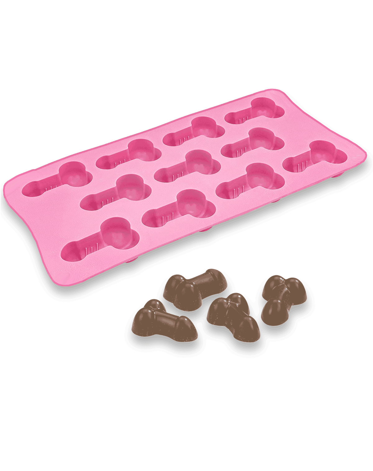 Super Fun Penis Silicone Mold Tray