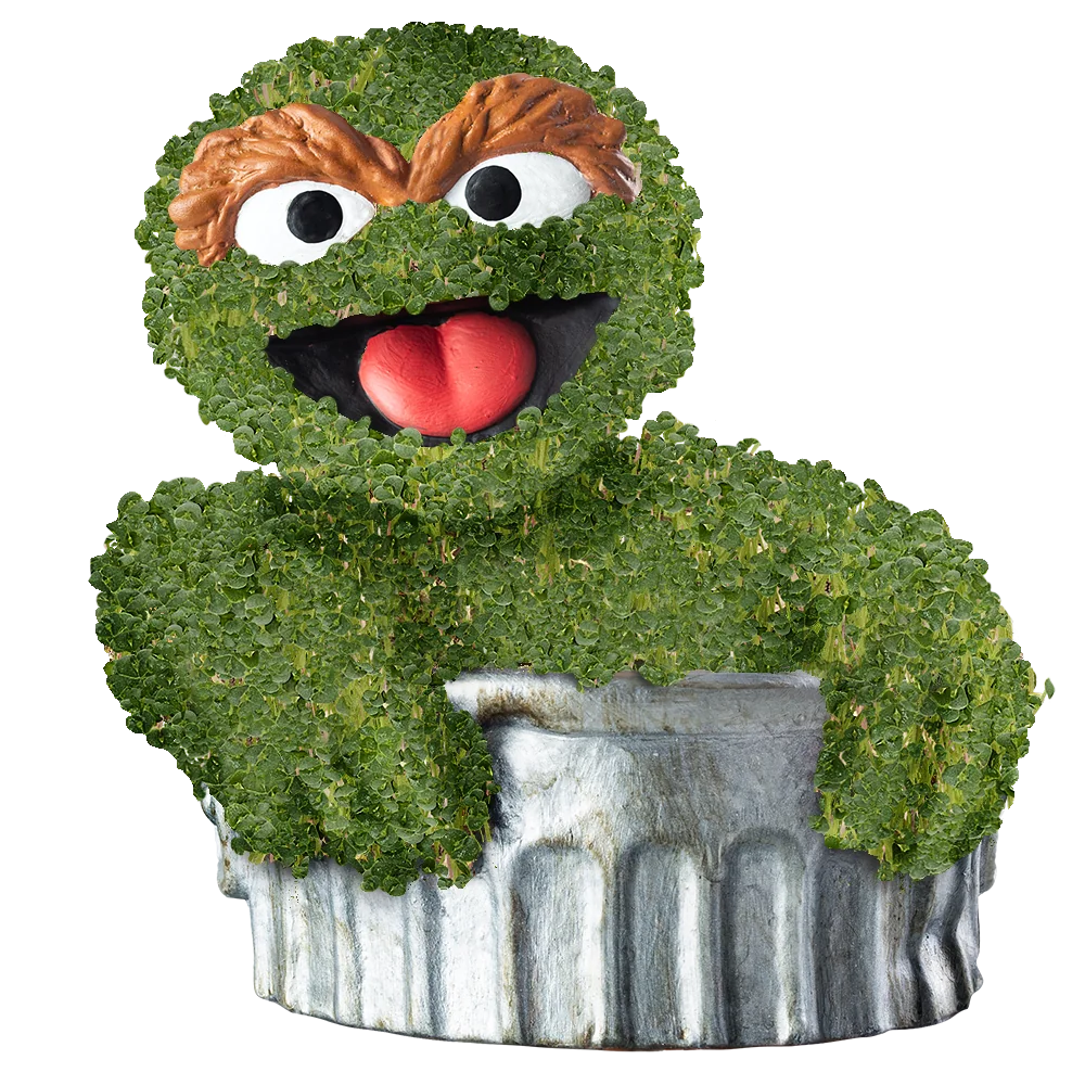 OSCAR THE GROUCH CHIA PET