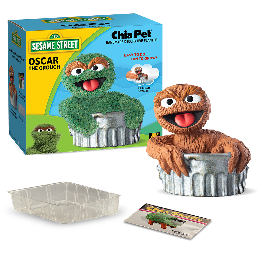 OSCAR THE GROUCH CHIA PET