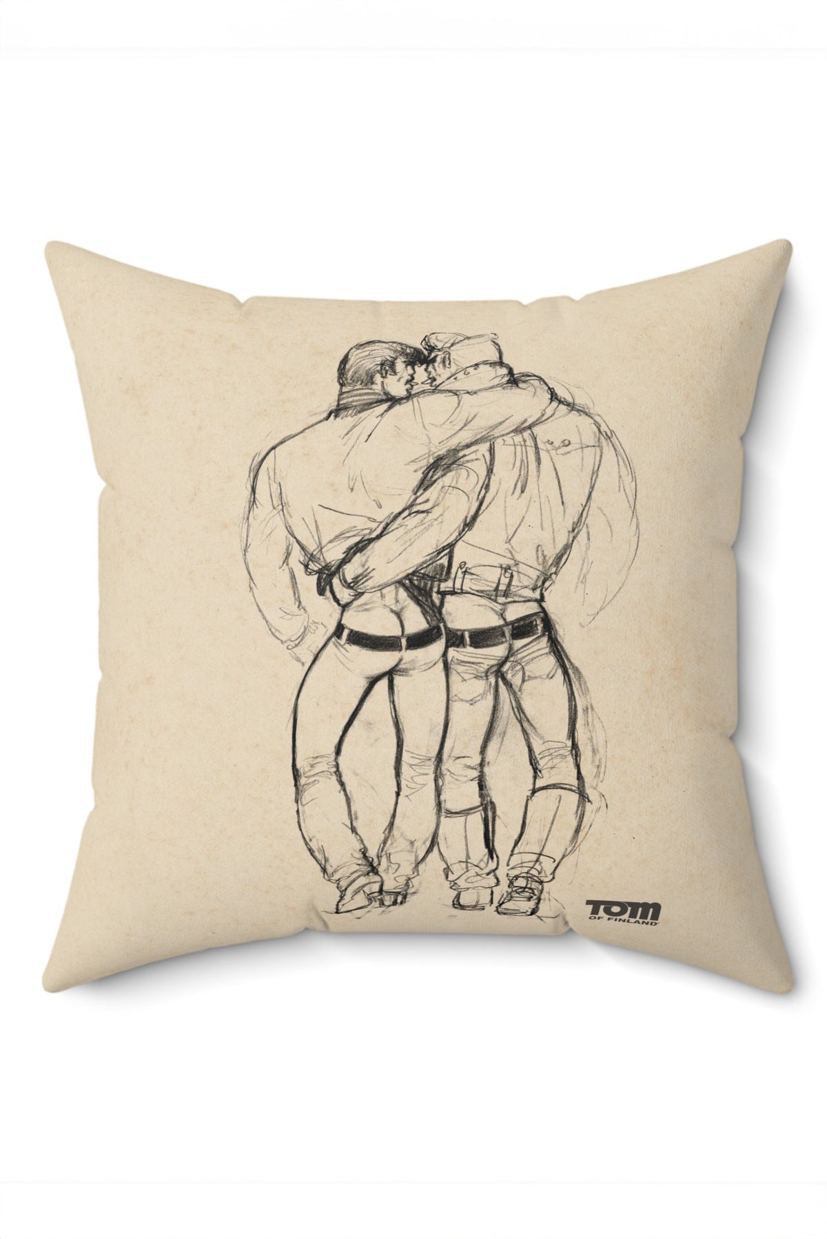 Tom of Finland Canvas Sketch Pillows- 3 designs