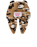 LOVERBOY BY CHARLES JEFFREY FLUFFY CHUNKY RABBIT BEANIE LEOPARD