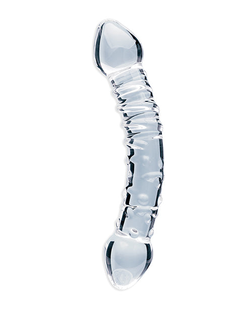 Clarity Double Ended Glass Dildo - Celestial Bliss