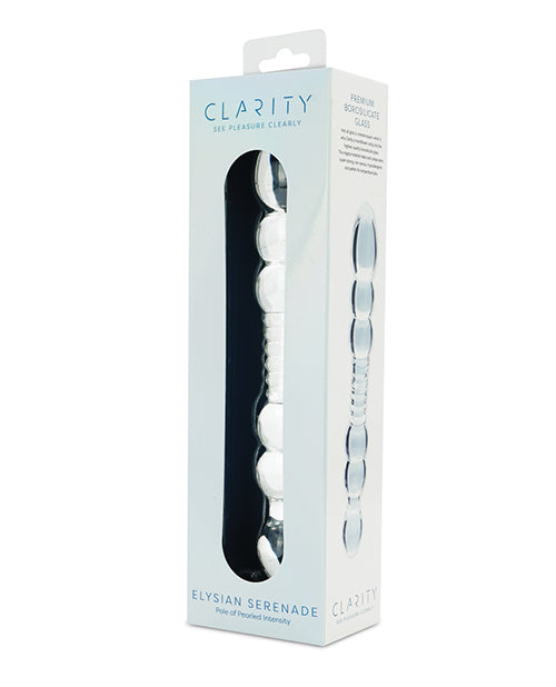 Clarity Glass Dildo 7.5in - Elysian Serenade
