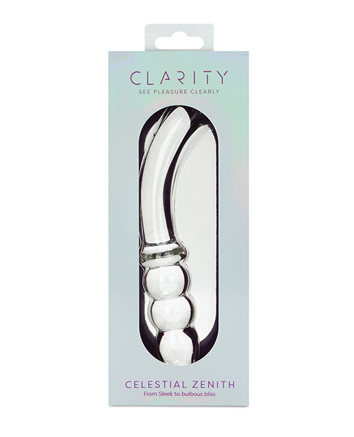 Clarity Glass Dildo - Celestial Zenith