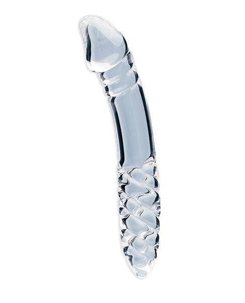 Clarity Double Ended Glass Dildo 7.4in - Celestial Desire