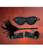 Sei Mio Strict Tease Ribbon Ties, Blindfold & Tickler Kit