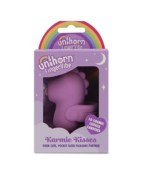 Unihorn Finger Vibe Karmic Kisses - Purple