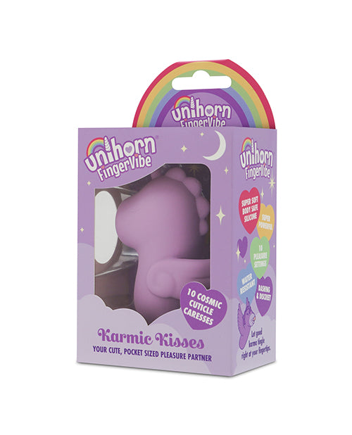 Unihorn Finger Vibe Karmic Kisses - Purple