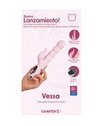 Camtoyz Vessa G-Spot & Clitoral Vibrator - Pink