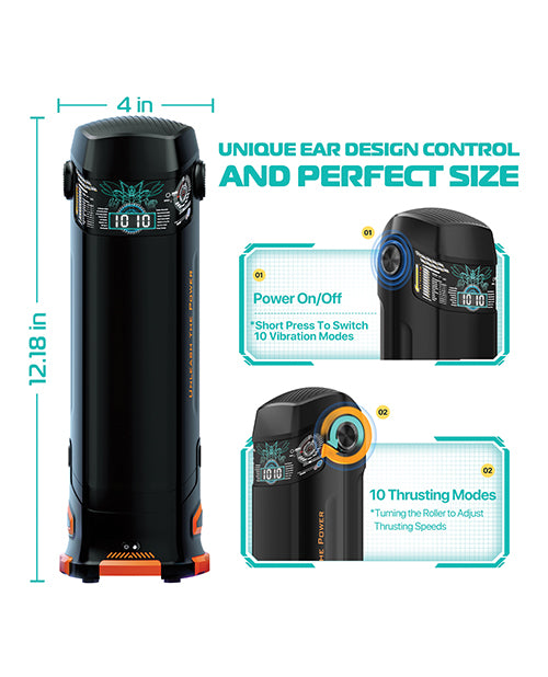 The Titan Thrusting & Vibrating Masturbator