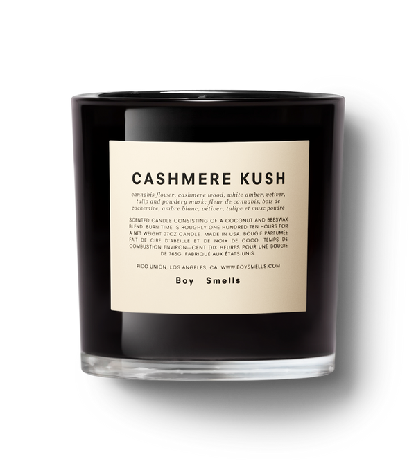 CASHMERE KUSH MAGNUM Scented Candle by Boy Smells