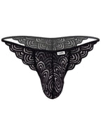 CandyMan Seductive Lace Briefs - Black